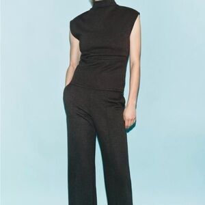 Zara Side Draped Soft Interlock Top